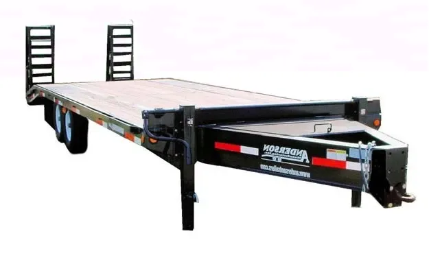 28FT PINTLE HITCH CAR HAULER-BLACK
