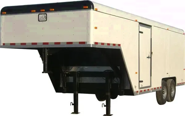 24FT GOOSENECK ENCLOSED CAR HAULER