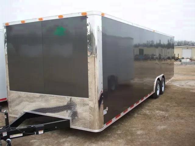2025 CHARCOAL 8.5X20 ENCLOSED CAR HAULER