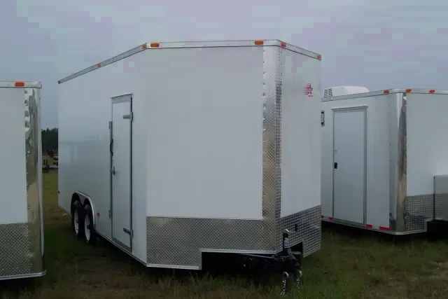 8.5 X 20 V-NOSE CAR HAULER TRAILER 2025