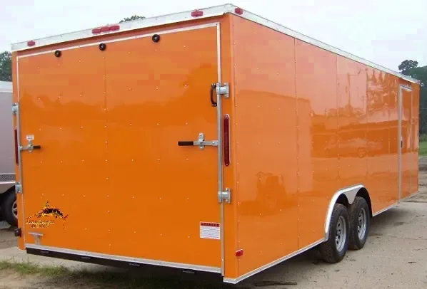 V-Nose 24FT TA 5200# Axles-ORANGE!