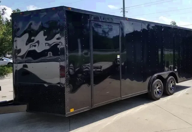 24FT BLACKOUT CAR HAULER