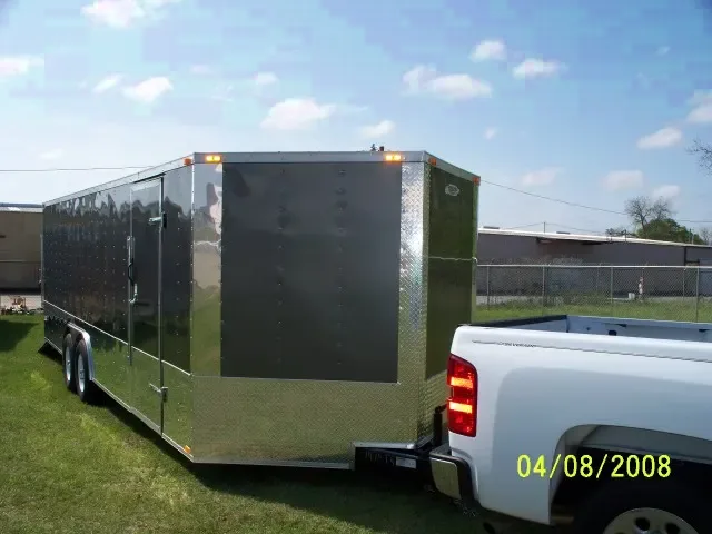 24FT CAR HAULER W/ 5200 LB. AXLES