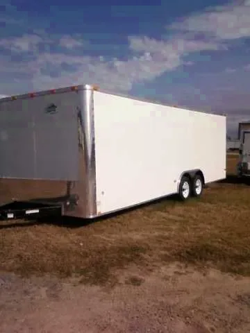 8.5X24 TA. ENCLOSED CARHAULER TRAILER 2025