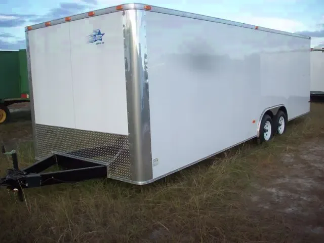 8.5X24 ENCLOSED-CARHAULER TRAILER 2025