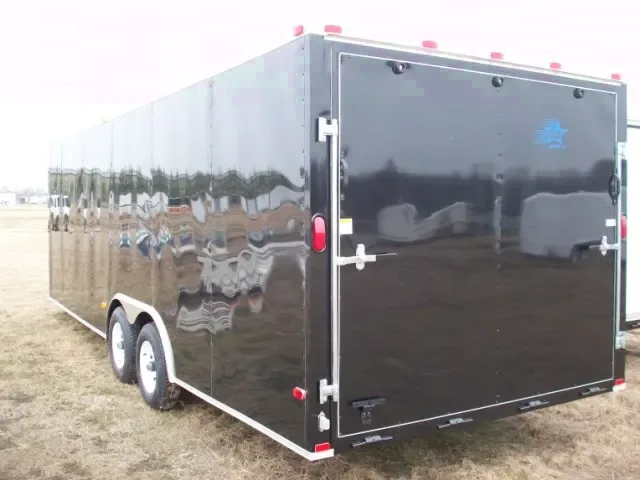 8.5X24 TA ENCLOSED CARHAULER TRAILER 2025