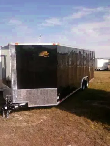 8.5X24 ENCLOSED CARHAULER TRAILER, 2025