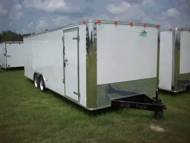8.5X24 TA3 ENCLOSED CARHAULER TRAILER (5,200 Axles)'
