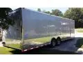 PEWTER 28FT V-NOSE WITH 14K AXLES