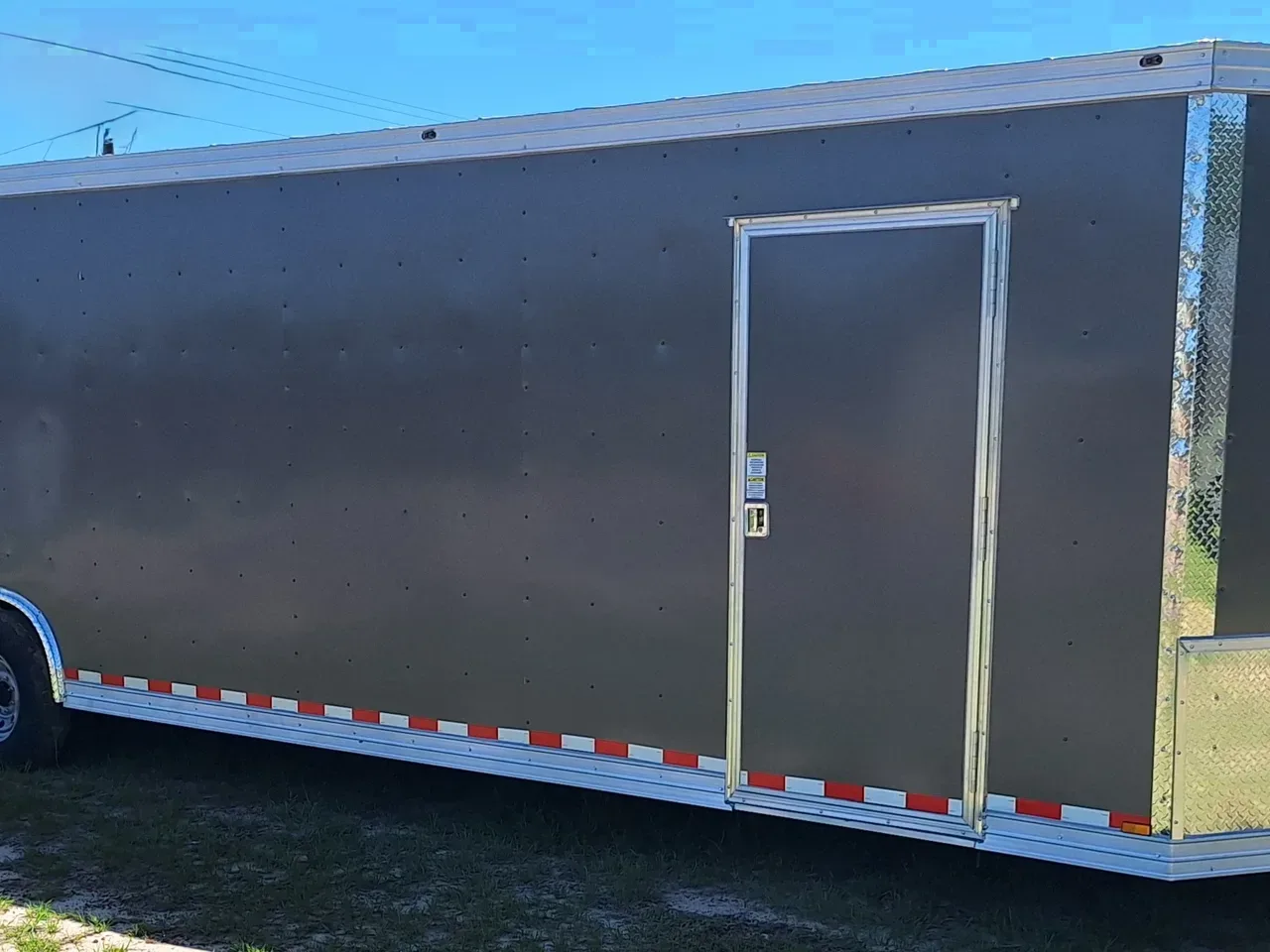 2026 8.5X36 GRAY HEAVY DUTY CAR HAULER