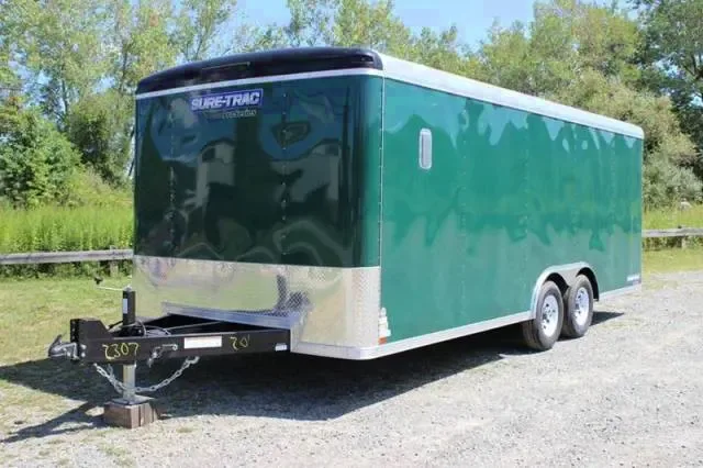 TANDEM 5200LB AXLE 20FT ENCLOSED CAR HAULER