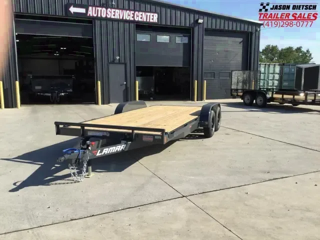 2025 Lamar 7x18 Open Car Hauler Trailer - Edgerton, OH