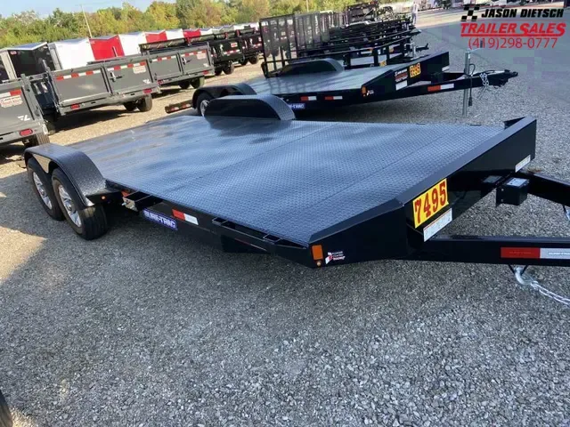 2025 Sure-Trac 7x20 Steel Deck Open Car Hauler Trailer