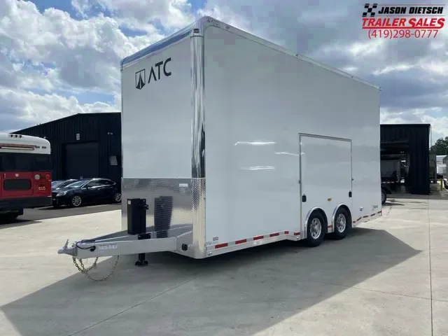 2025 ATC RoM 8.5x22 All-Aluminum Stacker Auto Trailer - Inquire Now!