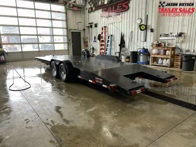 Heavy-Duty 2025 Imperial 8.5x23 Triple Axle Open Car Hauler