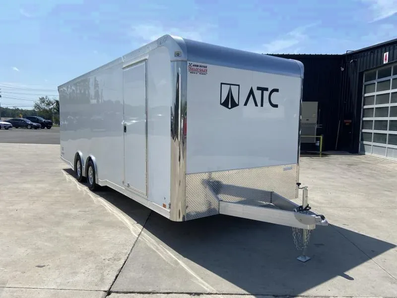 2025 ATC Raven 8.5x24 Aluminum Car/Race Trailer w/ Car Hauler Package & Escape Door - Make Your Offer!
