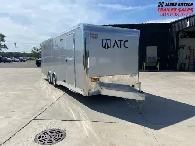 2025 ATC Quest 8.5x24 All Aluminum Race Trailer (Silver) - Offer Accepted