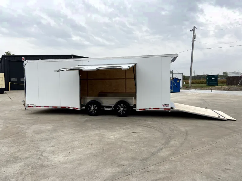 2025 United 8.5x24 All Aluminum Car/Race Trailer w/Escape Door - Offer Welcome!