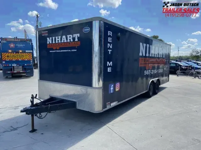 United XLT 8.5x24 Cargo-Car/Race Trailer (Rear Ramp Door)