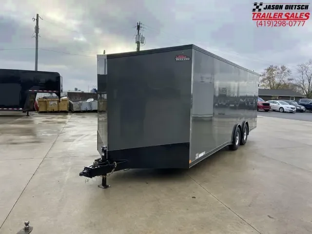 2025 United 8.5x27 Wedge Nose Enclosed Auto Trailer
