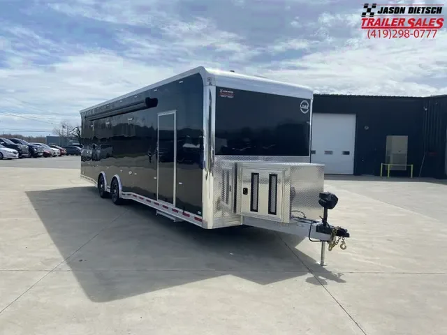 2025 United Enclosed Racing Trailer with Bathroom