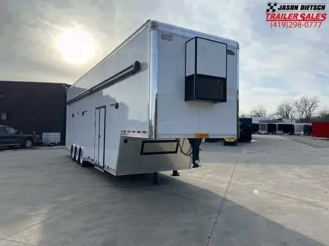 2025 United USH 8.5x38 Gooseneck 3-Car Stacker Trailer