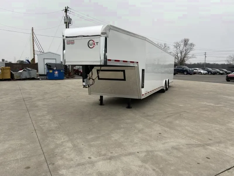 Premium 2025 United 8.5x40 Gooseneck Auto/Race Cargo Trailer