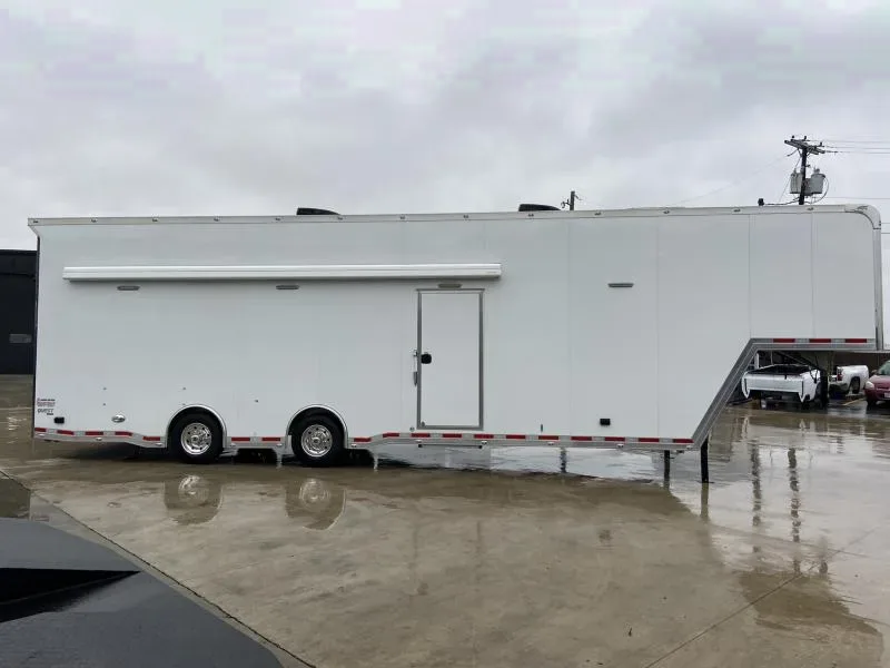 2021 ATC Quest Aluminum 8.5X40 Late Model Ramp Over Trailer