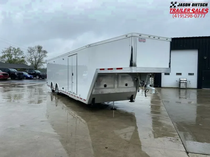 2020 ATC Quest 8.5X42 All Aluminum Gooseneck Race Trailer