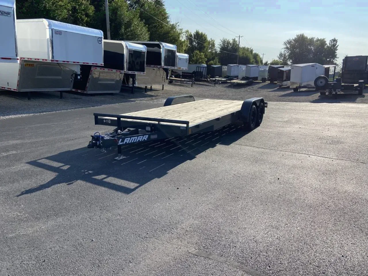 Lamar Trailers Car Hauler 83"X20'
