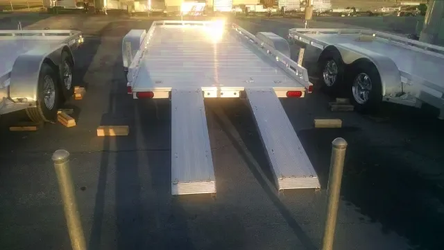 18ft All Aluminum Open Car Trailer