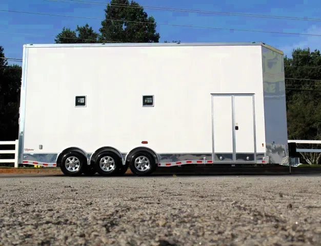 24FT All Aluminum Stacker Trailer