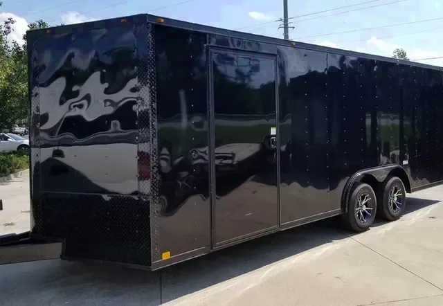 24FT RACE TRAILER W/2-5200LB AXLES