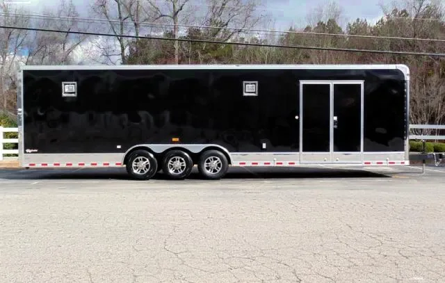32ft Car Hauler in Black
