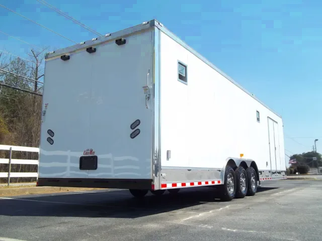 32ft CH Race Trailer with triple 6K Axle