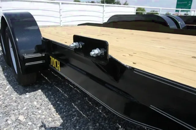 12ft Wood Deck Car Hauler