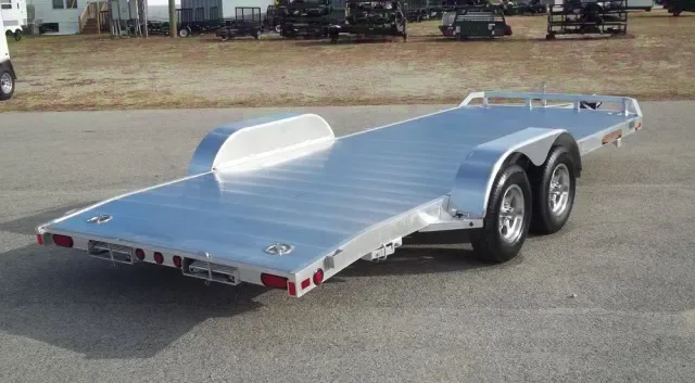 18ft All Aluminum Car Hauler, Torsion Axles
