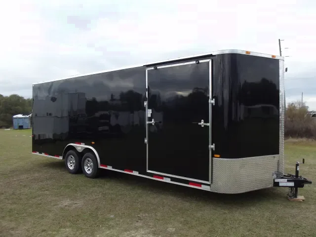 24ft Car Hauler w/ Escape Door
