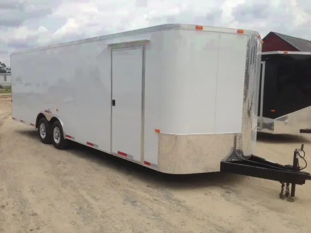 24ft - 5200# Axles - Escape Door - Car Trailer