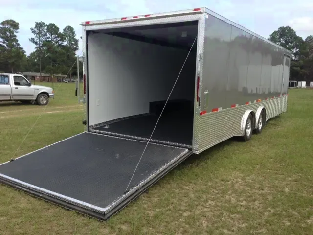 Race Car Trailer 26ft TA Beige