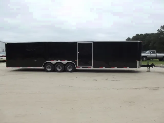 36ft 5200lb Tri-Axle Car Auto Hauler - Black
