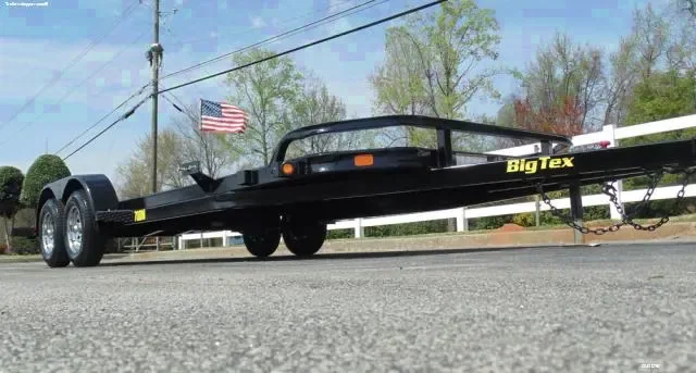 18ft Tandem Axle Steel Car Hauler