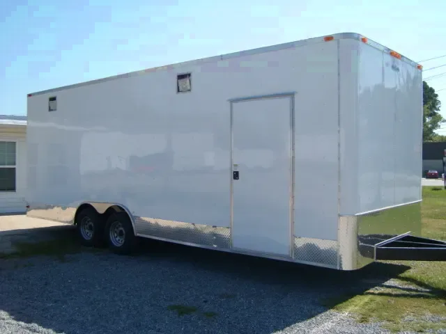 24FT Enclosed Race Trailer LOADED