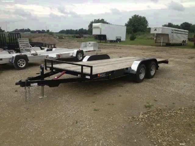 18FT MANUAL TILT OPEN CAR HAULER