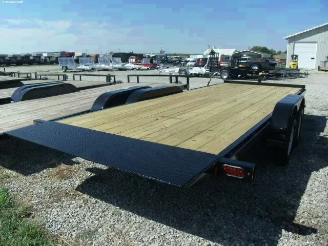 20FT OPEN CAR HAULER WITH TILT DECK