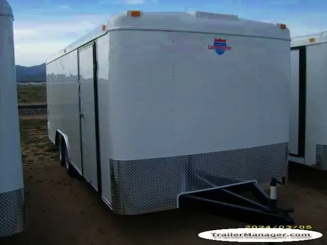 20ft Car Hauler w/Interior Spare Tire Mount