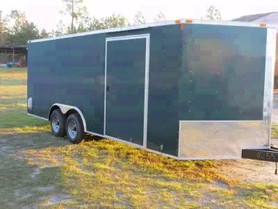 22FT V NOSE ENCLOSED CAR HAULER