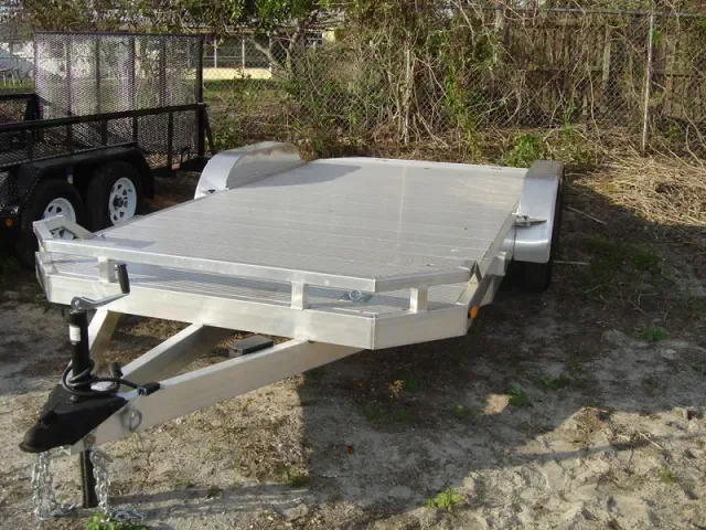18ft  Aluminum Open Car Hauler