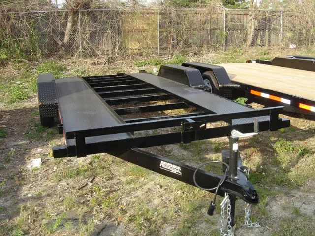 18FT STEEL CHANNEL CAR HAULER