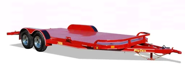 18FT RED CAR HAULER-STEEL